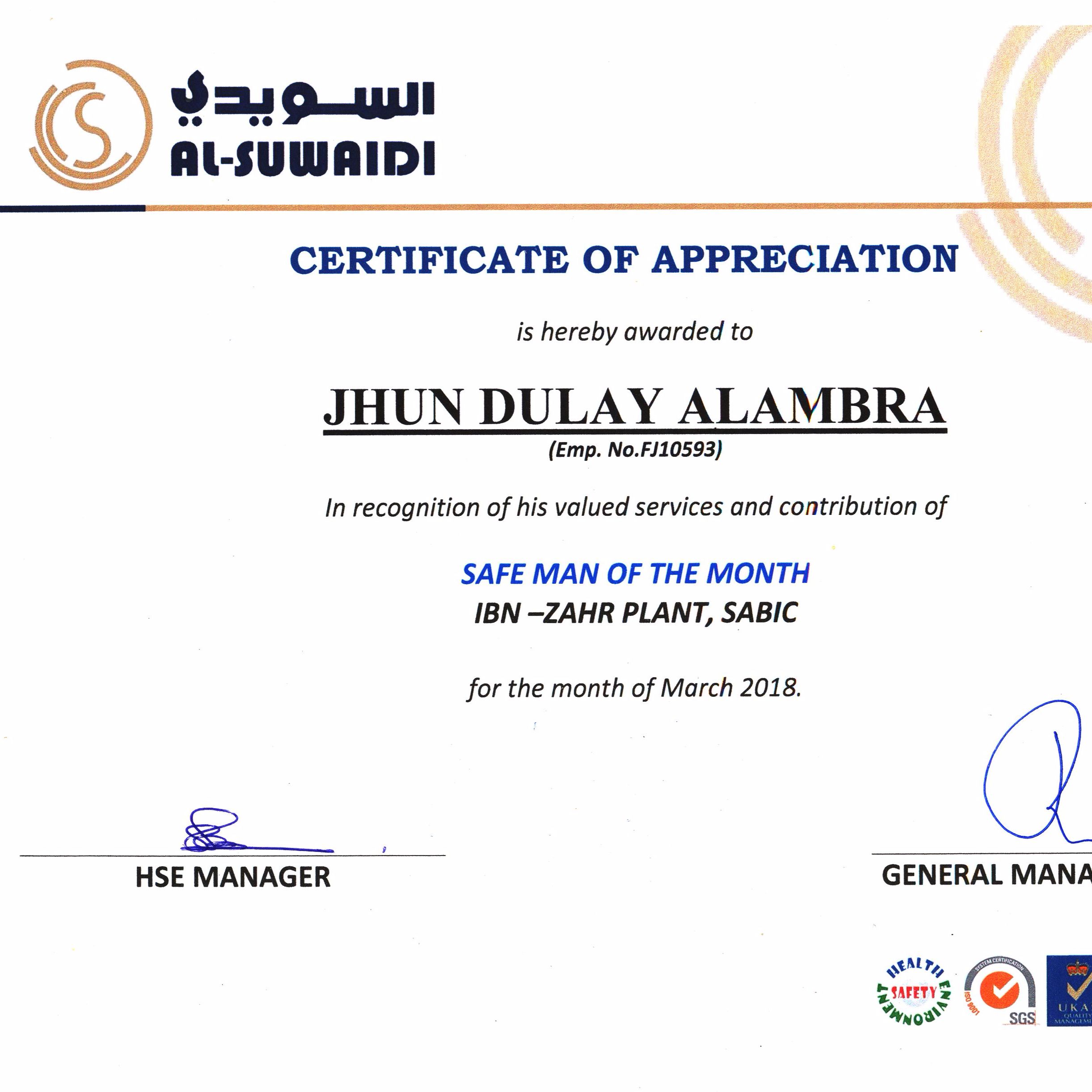 Working at M.S.ALSUWAIDI INDUSTRIAL SERVICES CO.LTD. Bossjob